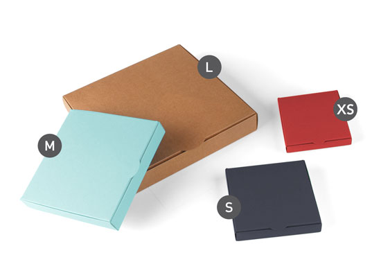 Caja plana para invitaciones