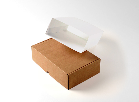 Caja rectangular automontable