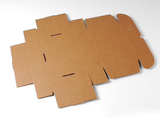 Caja rectangular automontable