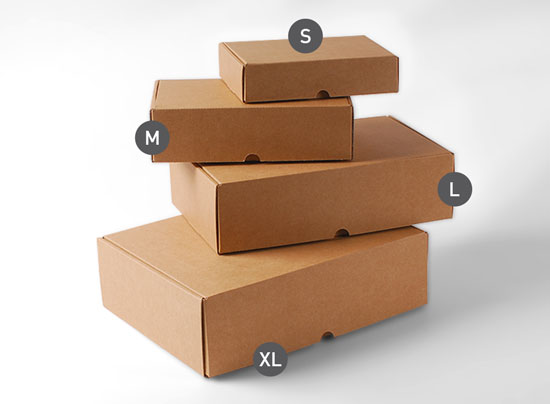 Caja rectangular automontable