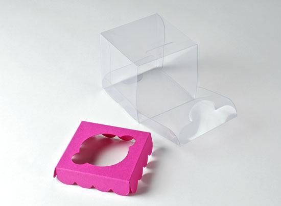 Caja cupcake individual