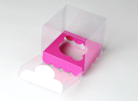 Caja cupcake individual