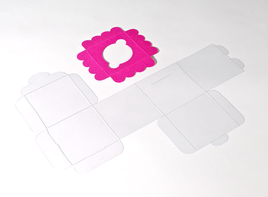 Caja cupcake individual