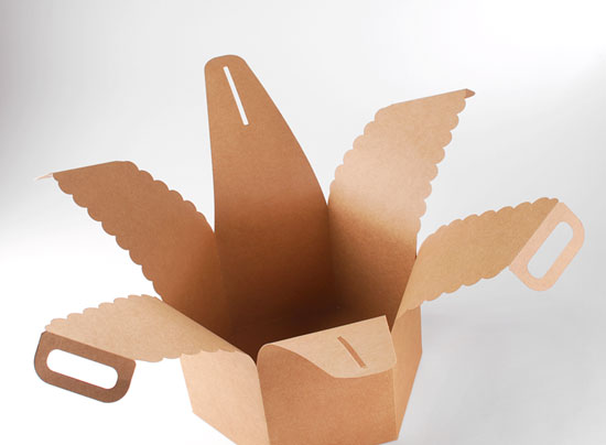 Caja para tartas y panettones