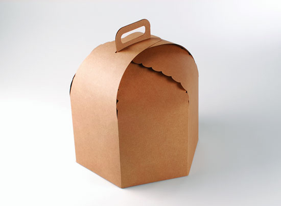 Caja para tartas y panettones